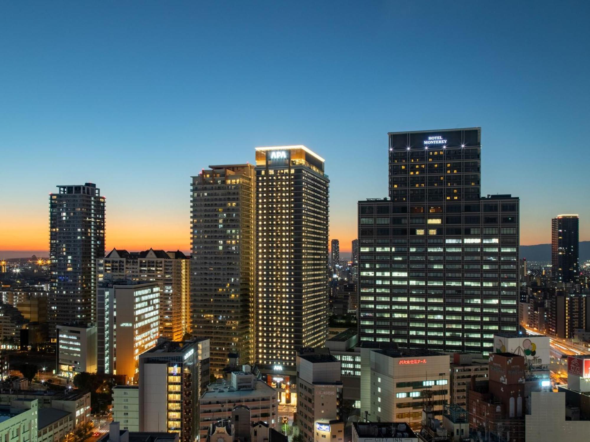 Apa Hotel & Resort Osaka Namba Ekimae Tower Kültér fotó