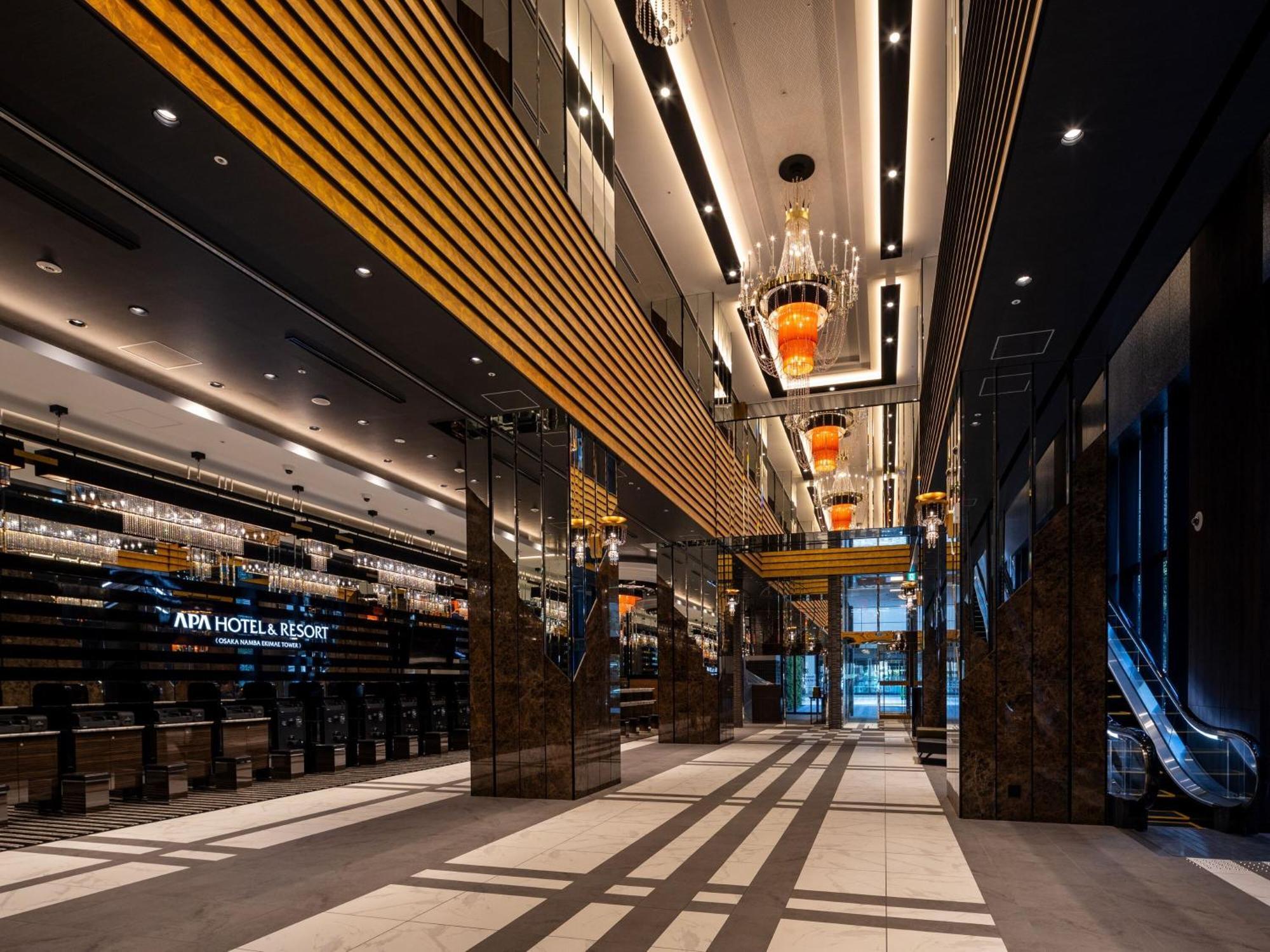Apa Hotel & Resort Osaka Namba Ekimae Tower Kültér fotó